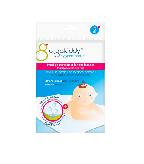 Protège matelas à langer jetable